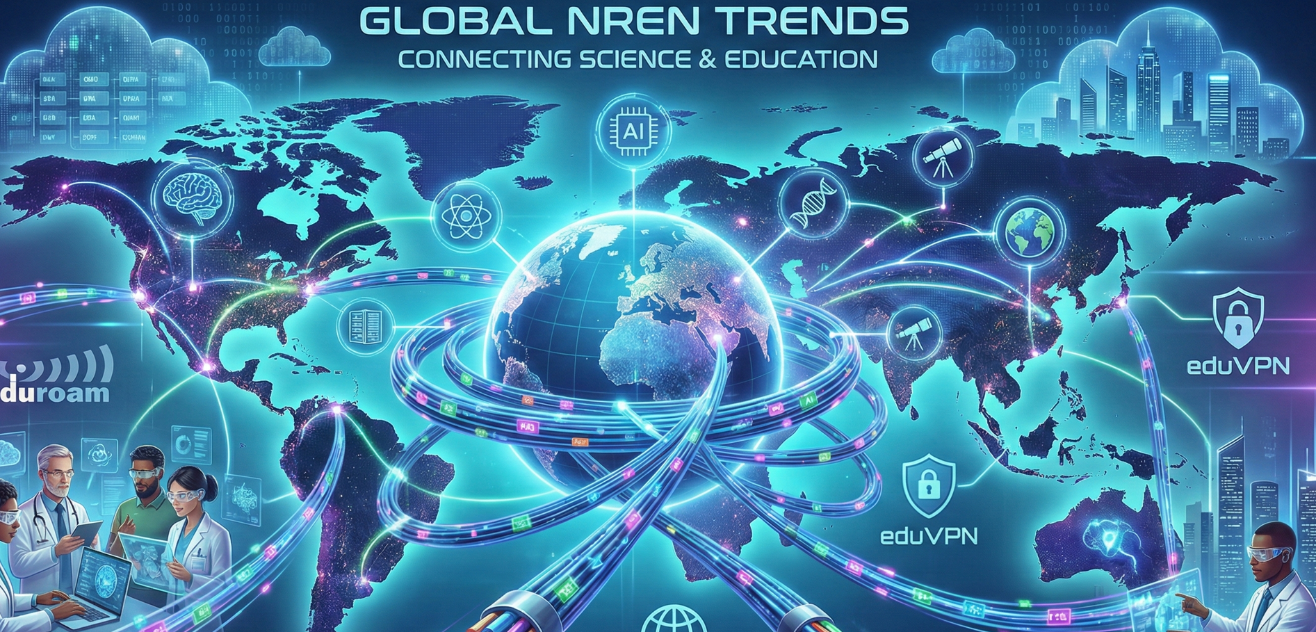 2026년 1월 국제 NREN(국가연구교육망) 최신 동향