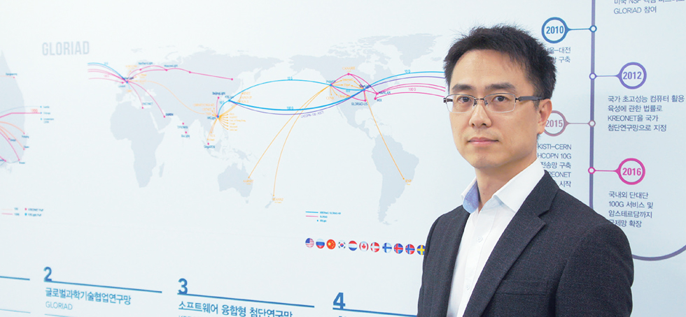 과학기술연구망센터장 석우진 사진