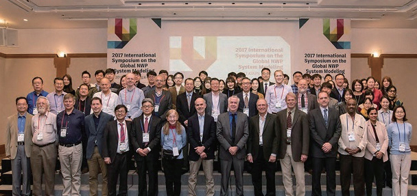 2017 International Symposium on the Global NWP System Modeling 단체사진